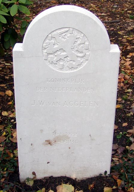 Afbeelding van graf of monument van Jan Willem van Aggelen