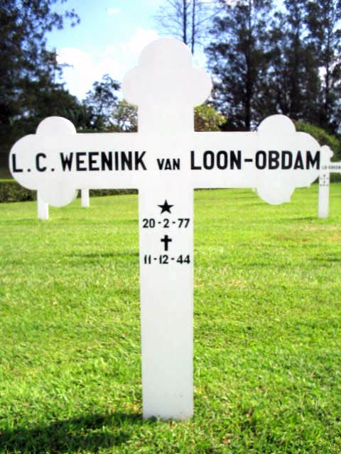 Afbeelding van graf of monument van Louise Cornelie Weenink van Loon-Obdam