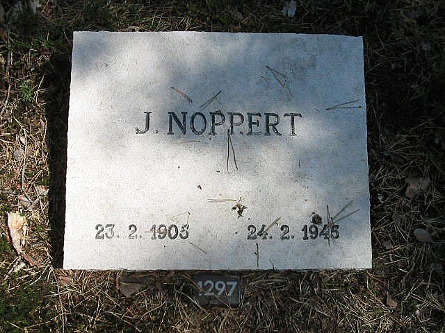 Afbeelding van graf of monument van Johannes Noppert