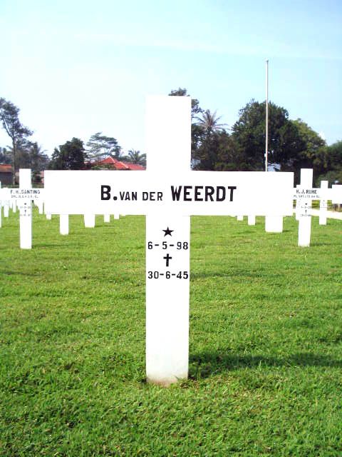 Afbeelding van graf of monument van Bernardus van der Weerdt