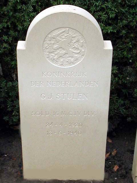 Afbeelding van graf of monument van Gerrit Jan Stulen