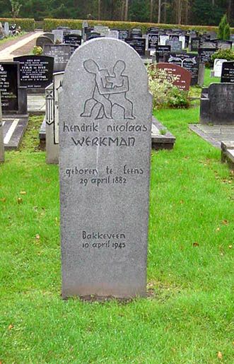 Afbeelding van graf of monument van Hendrik Nicolaas Werkman