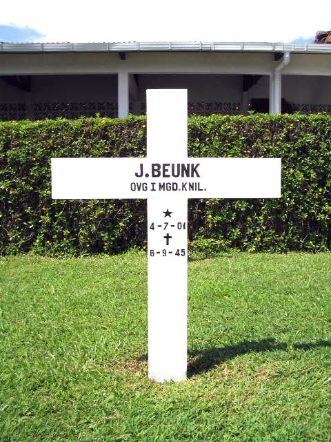 Afbeelding van graf of monument van Jacobus Beunk