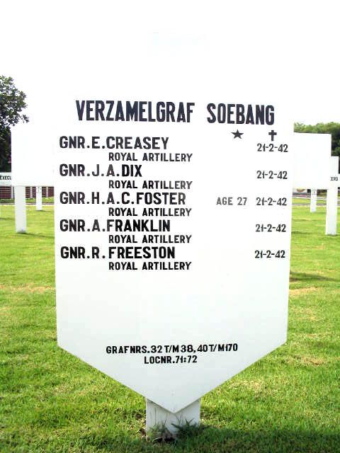 Afbeelding van graf of monument van Ronald Freeston