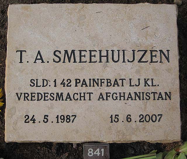 Afbeelding van graf of monument van Timo Anton Smeehuijzen