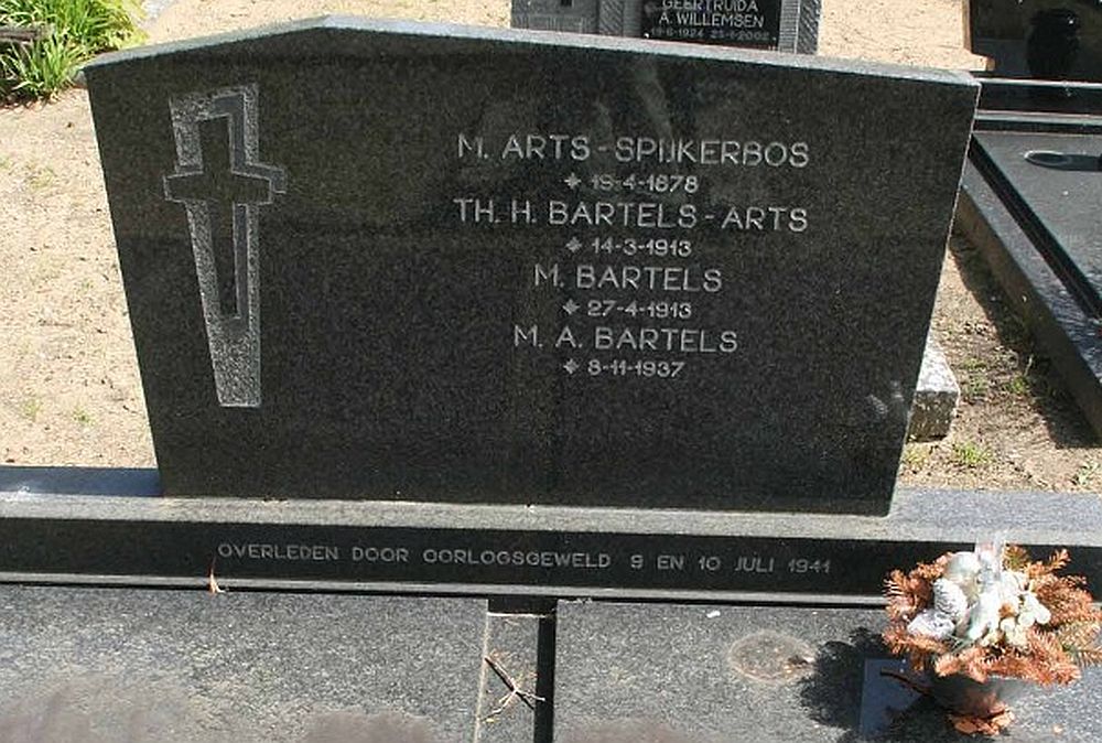 Afbeelding van graf of monument van Theodora Henrica Bartels-Arts