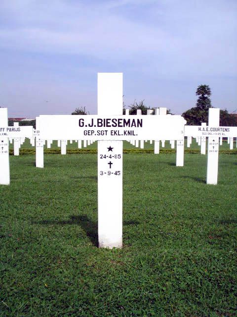 Afbeelding van graf of monument van Gijsbertus Johannes Bieseman