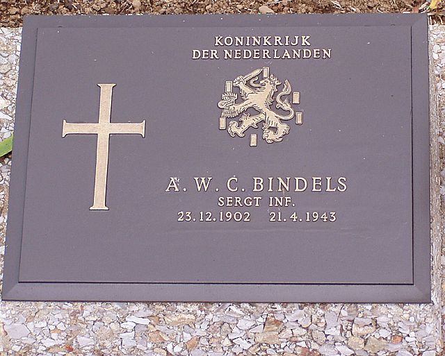 Afbeelding van graf of monument van Arnoldus Wilhelmus Cornelis Bindels