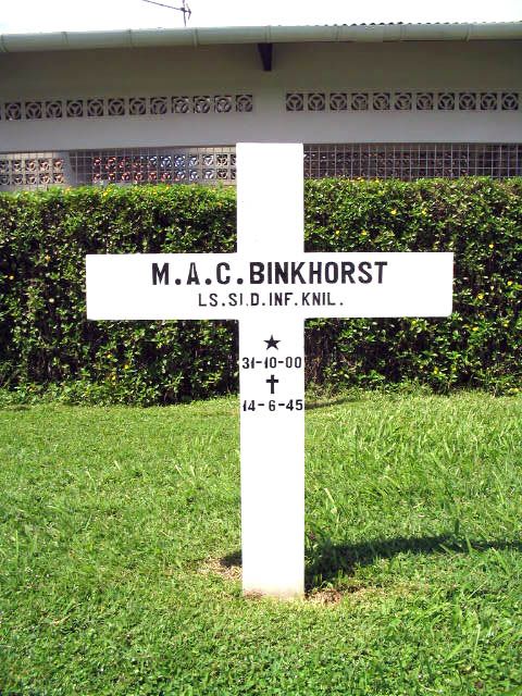 Afbeelding van graf of monument van Matthijs André Carl Binkhorst