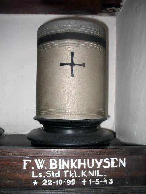 Afbeelding van graf of monument van Ferdinand Willem Binkhuysen