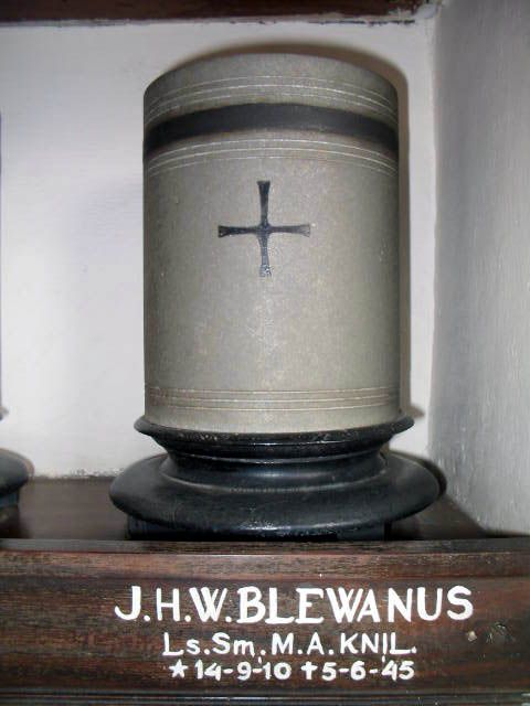 Afbeelding van graf of monument van Jacobus Henricus Wilhelmus Blewanus