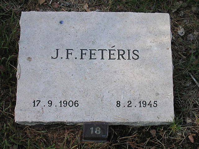 Afbeelding van graf of monument van Johannes Franciscus Fetéris