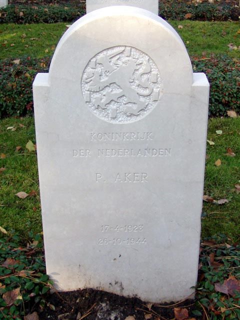 Afbeelding van graf of monument van Pieter Aker