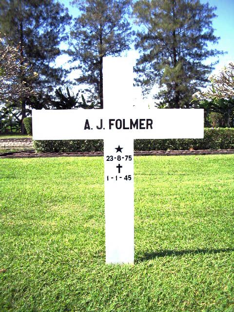 Afbeelding van graf of monument van Antoon Jan Folmer