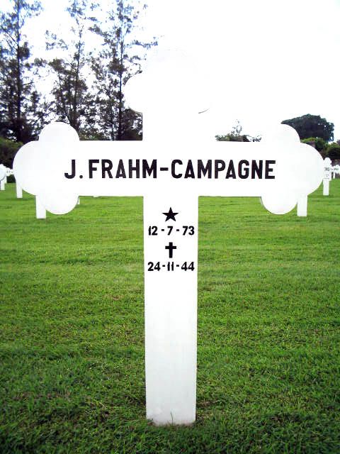 Afbeelding van graf of monument van Jeanne Frahm-Campagne