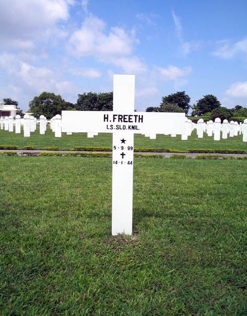 Afbeelding van graf of monument van Herman Freeth