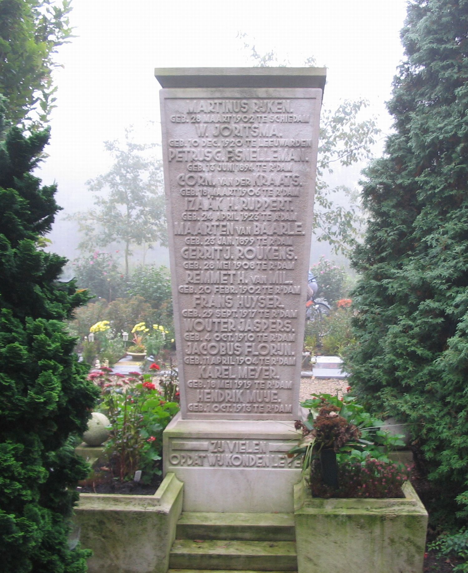 Afbeelding van graf of monument van Cornelis van der Kraats