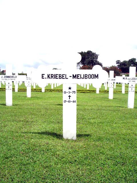 Afbeelding van graf of monument van Elize Kriebel-Meijboom