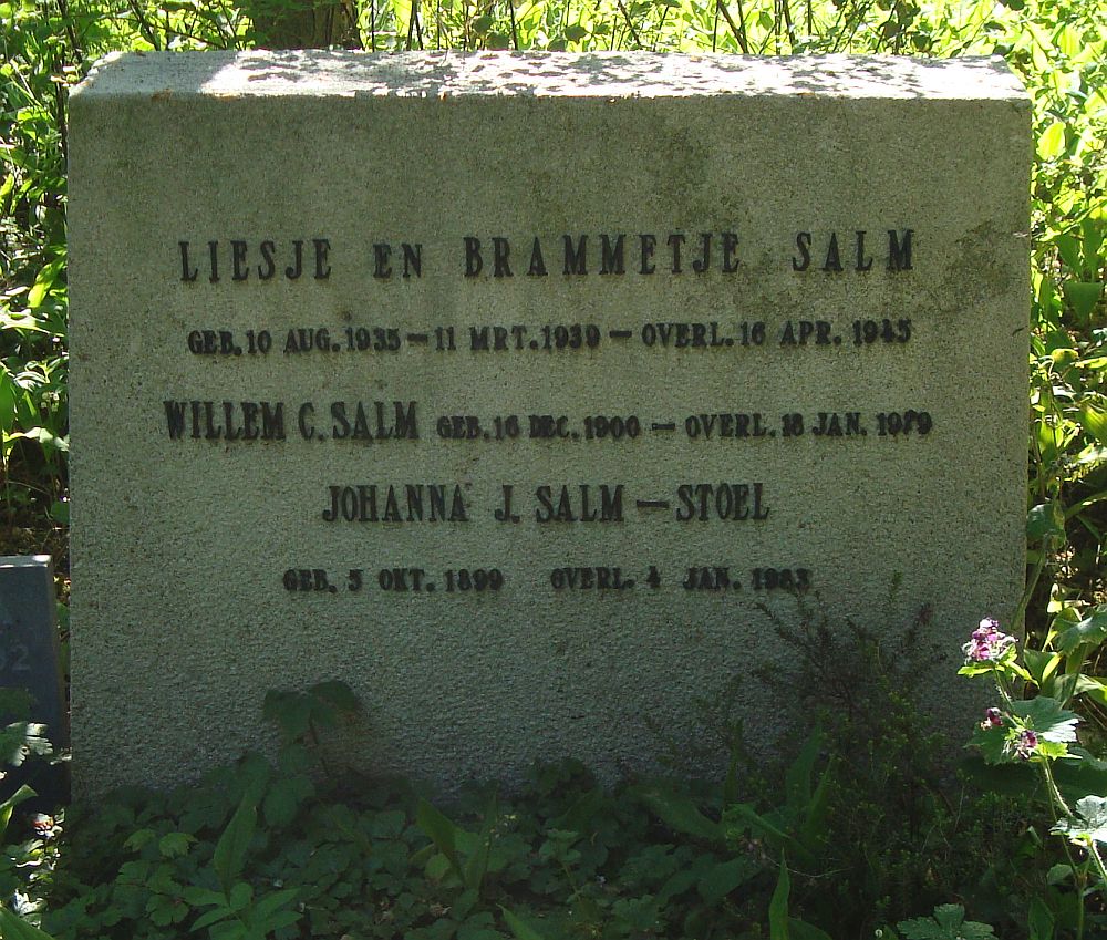 Afbeelding van graf of monument van Abraham Claes Sijbrandt Salm