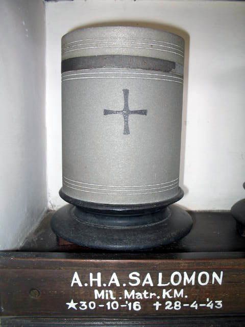 Afbeelding van graf of monument van Albert Hendrik Arie Salomon