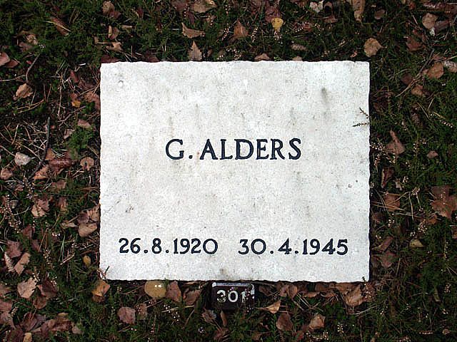 Afbeelding van graf of monument van Gezinus Alders