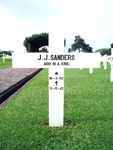 Afbeelding van graf of monument van Johannes Jacobus Sanders