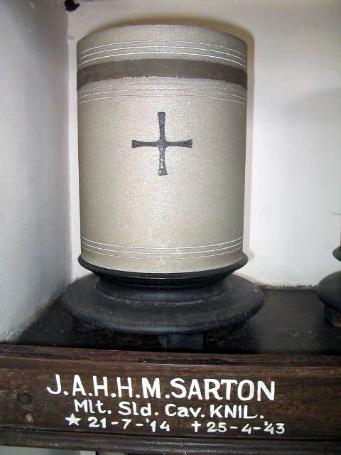 Afbeelding van graf of monument van Josephus Antonius Hendrikus Hubertus Maria Sarton