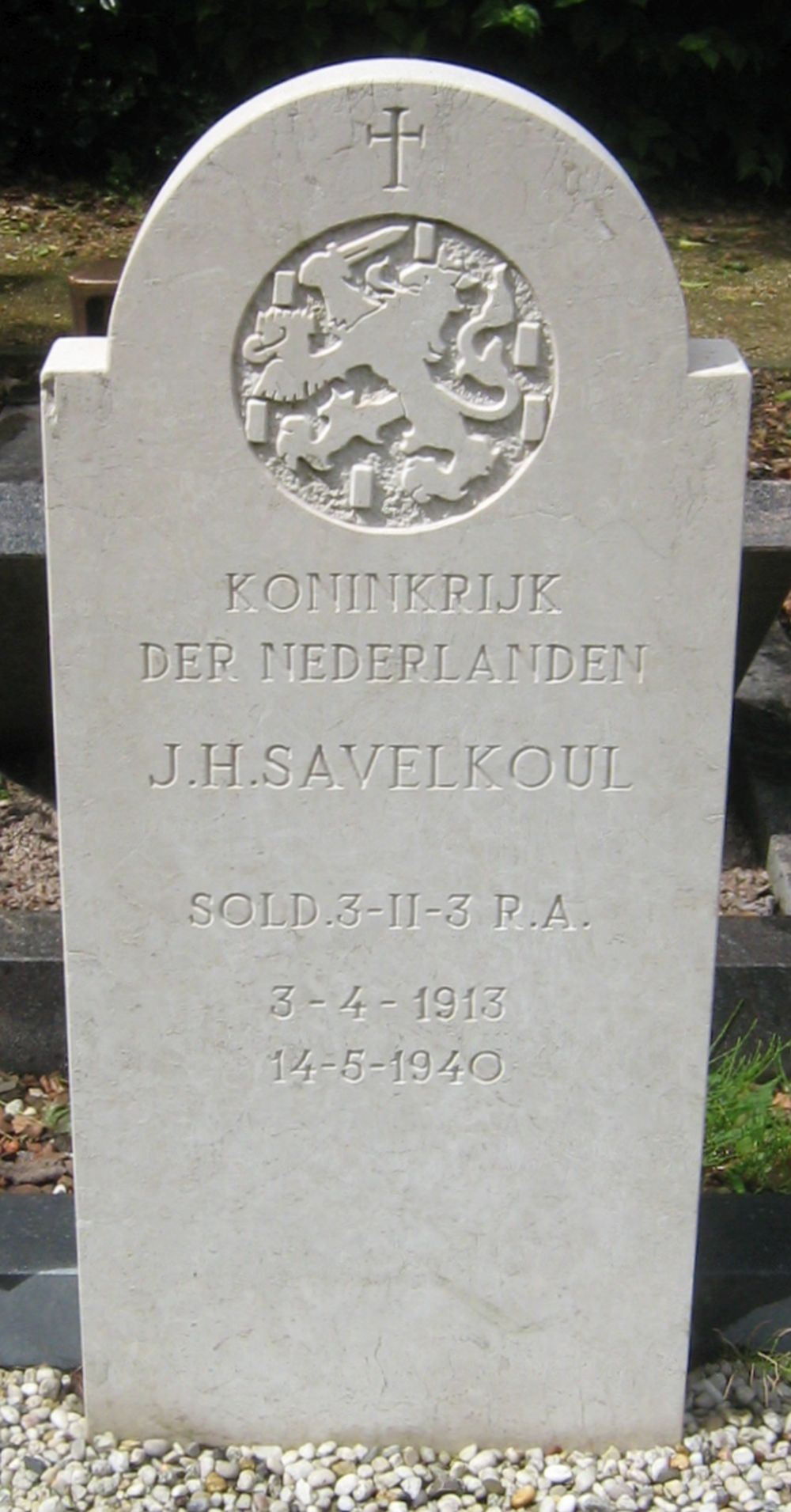 Afbeelding van graf of monument van Johannes Hendrikus Savelkoul
