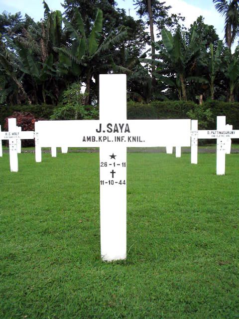 Afbeelding van graf of monument van J. Saya