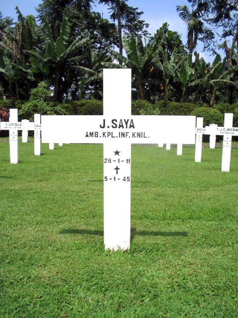 Afbeelding van graf of monument van Jacobus Saya