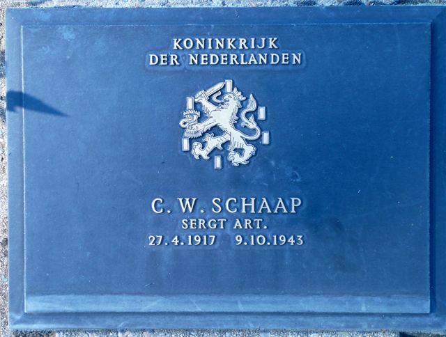 Afbeelding van graf of monument van Carel Willem Schaap
