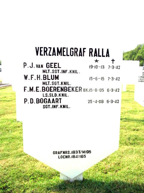 Afbeelding van graf of monument van Willem Frederik Hendrik Blum