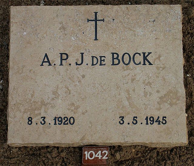 Afbeelding van graf of monument van Antonius Petrus Johannes de Bock
