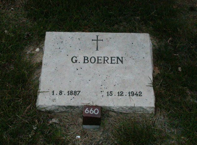 Afbeelding van graf of monument van Gerardus Boeren