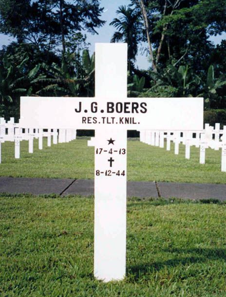 Afbeelding van graf of monument van Jan Gerard Boers