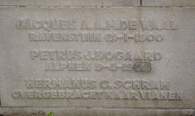 Afbeelding van graf of monument van Pieter Bogaard