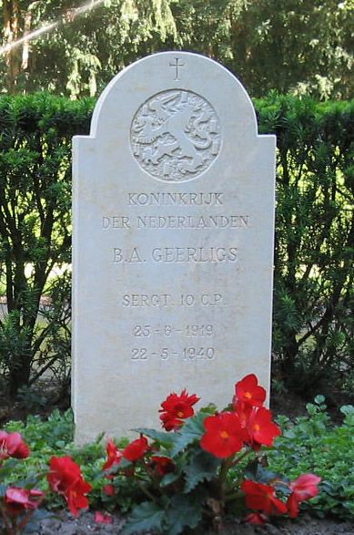 Afbeelding van graf of monument van Bernardus Antonius Geerligs