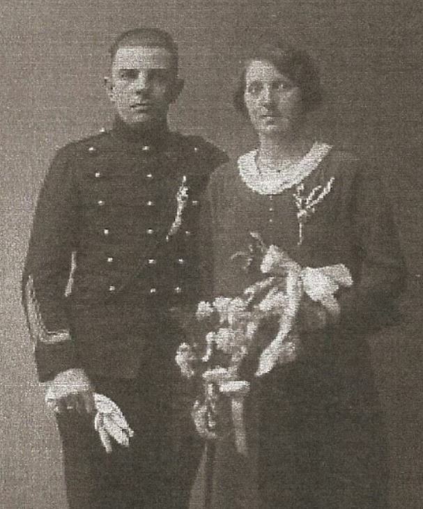 Trouwfoto Teeuwes en Anna de Boer