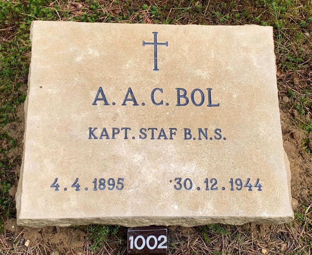 Afbeelding van graf of monument van Adolf August Cornelis Bol