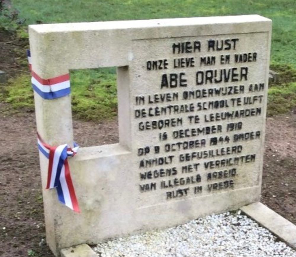 Afbeelding van graf of monument van Abe Drijver