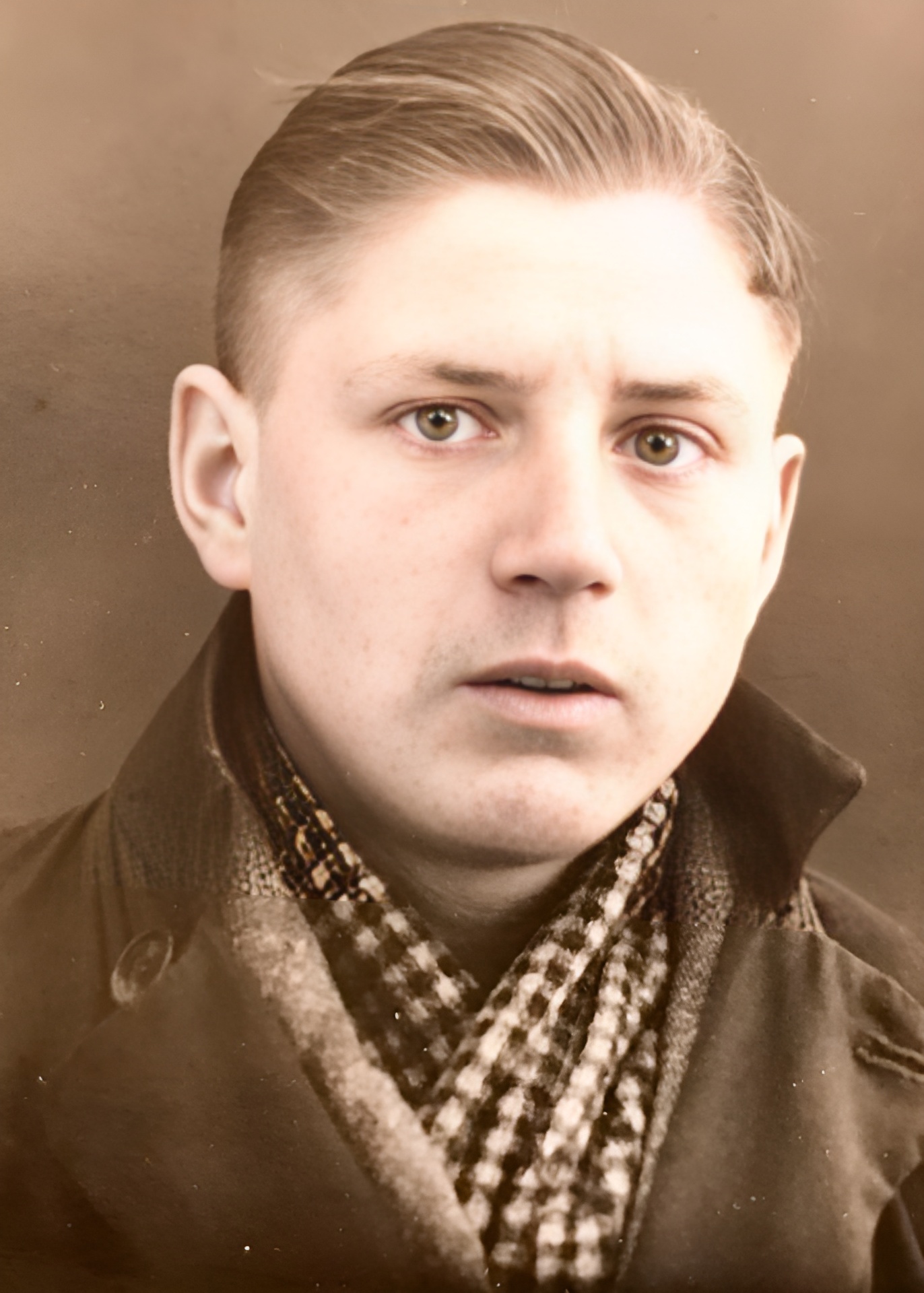 Portretfoto Bennie Reijers, foto familie