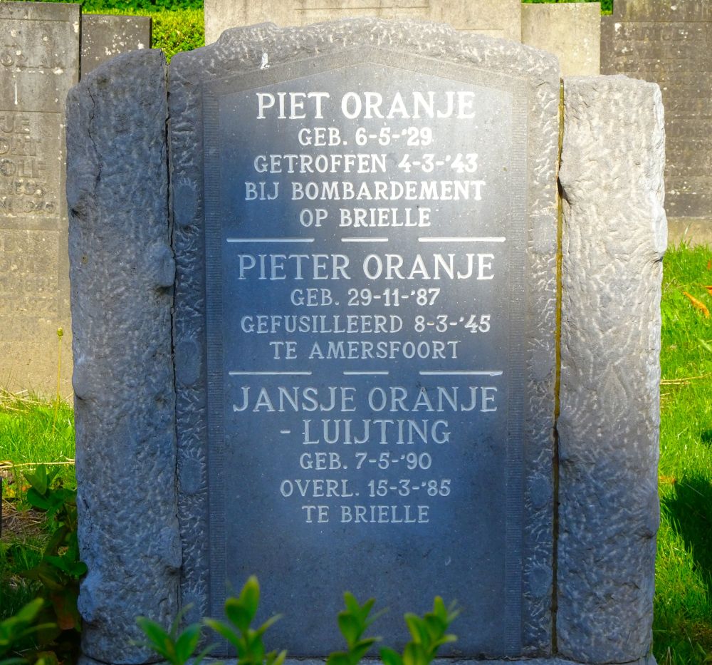 Afbeelding van graf of monument van Pieter Oranje
