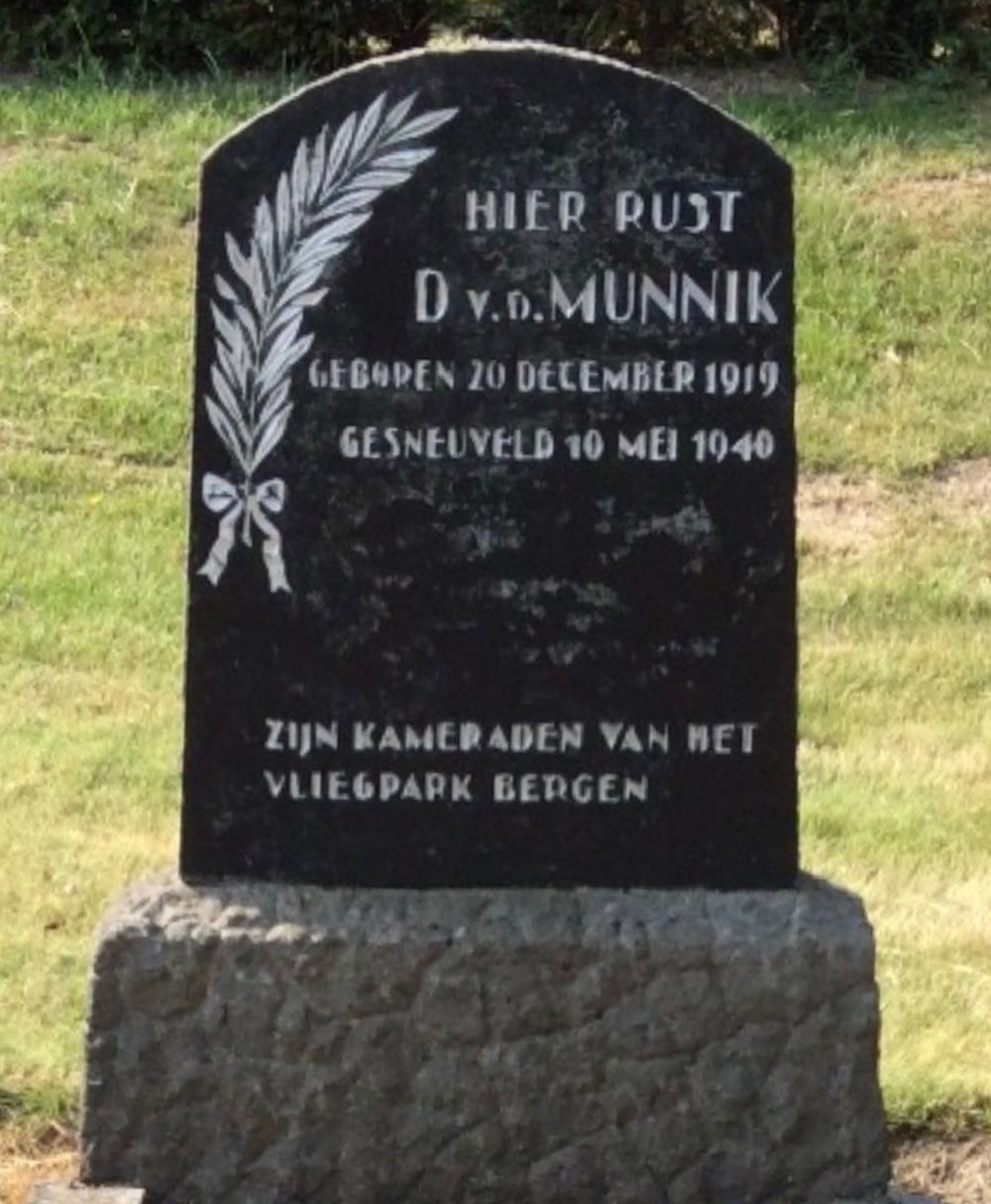 Afbeelding van graf of monument van Daniël van der Munnik