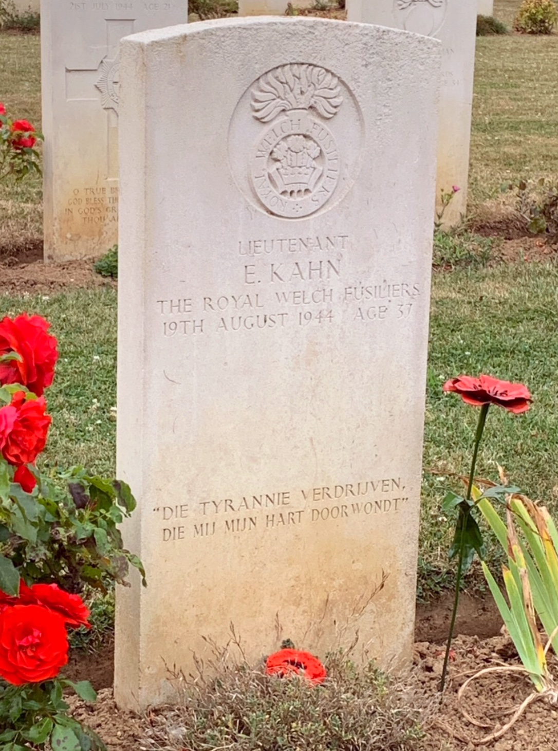 Afbeelding van graf of monument van Eddy Kahn