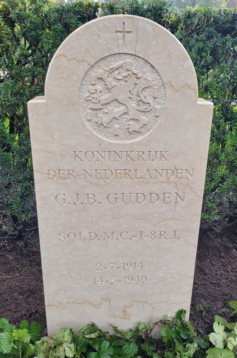 Afbeelding van graf of monument van Gerardus Johannes Bernardus Gudden