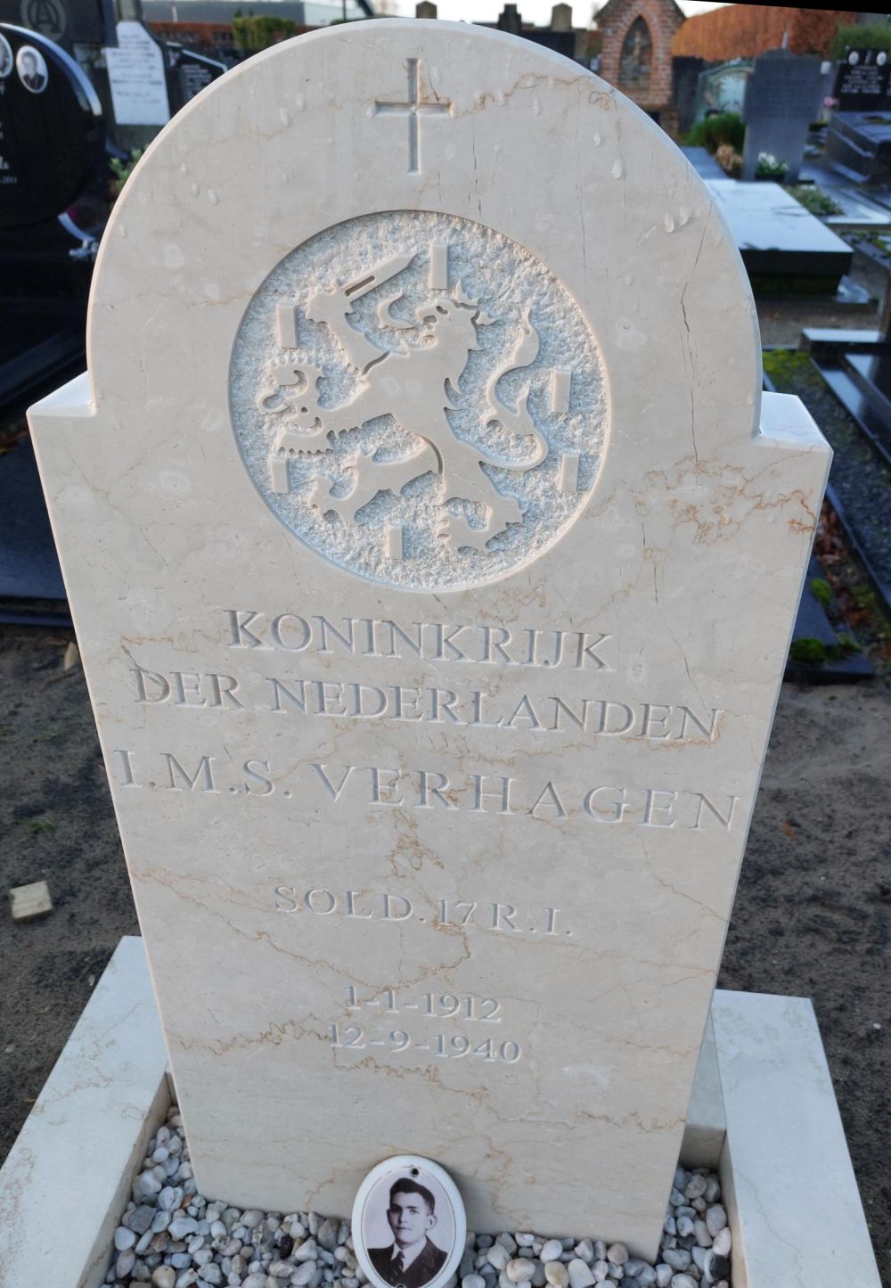 Afbeelding van graf of monument van Isidorus Martinus Sebastianus Verhagen