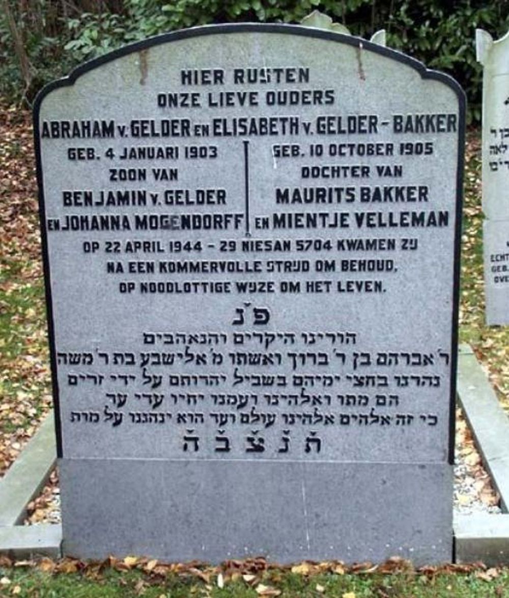 Graffoto familie Van Gelder-Bakker