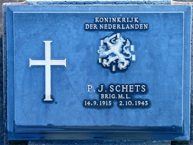 Afbeelding van graf of monument van Petrus Jacobus Schets
