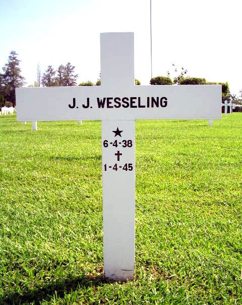 Afbeelding van graf of monument van Johannes Jacobus Wesseling
