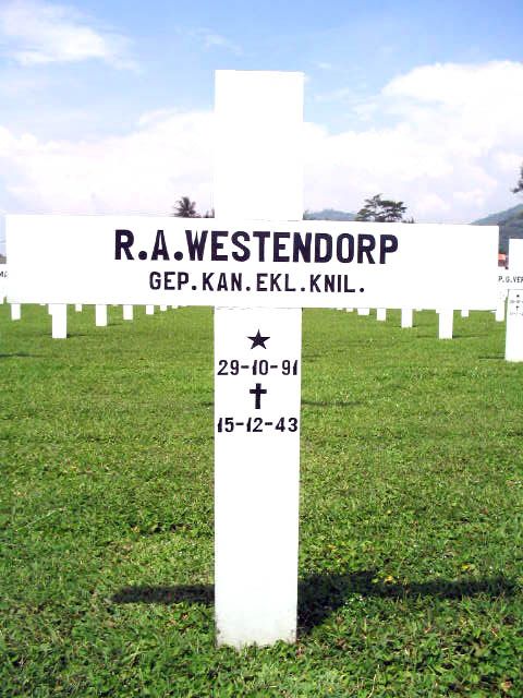 Afbeelding van graf of monument van Richardus Arnoldus Westendorp